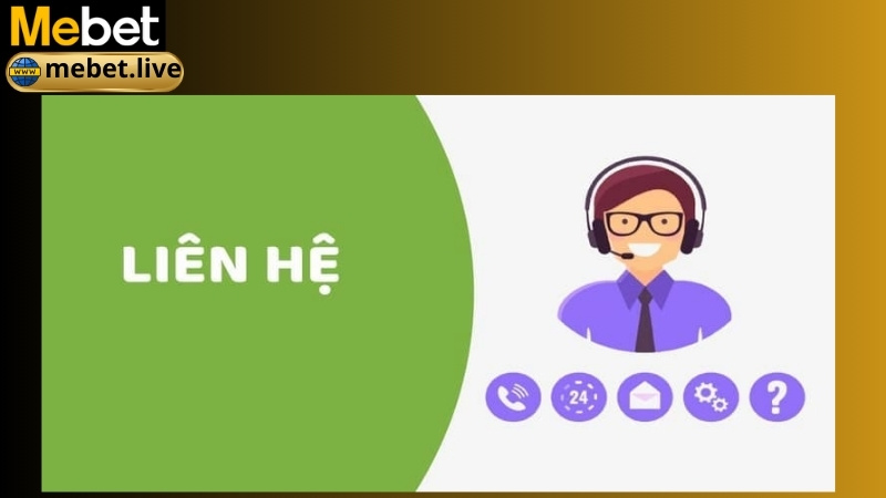 Các hình thức liên hệ Mebet