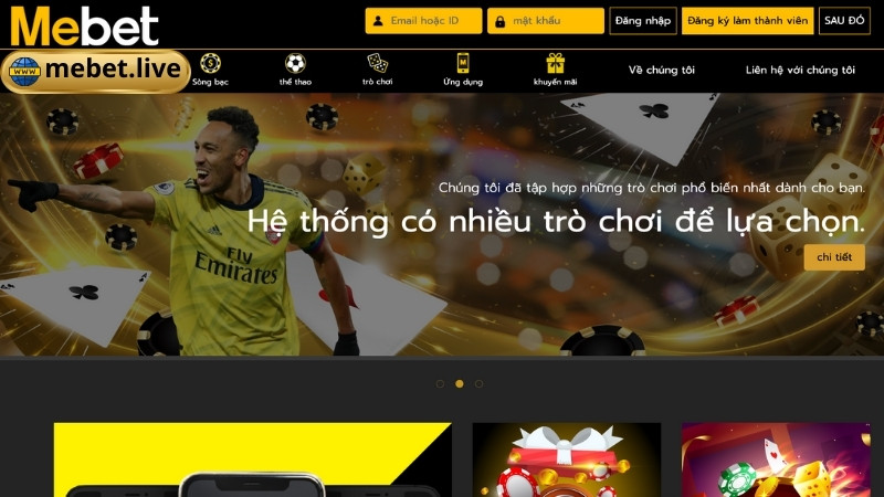 Tổng quan về nhà cái Mebet